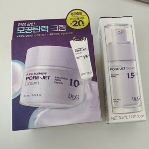 Brand New* Dr.G Pore Jet Cream and Serum Set